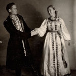 Танцевальный и семейный дуэт, 50-е годы