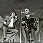 На концерте с Е.П.Родыгиным, 70-е годы