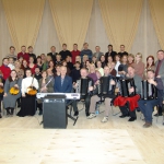 Фото на память с Уральским хором, 2010 г.